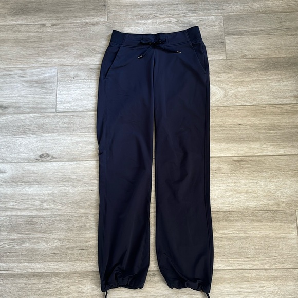 Athleta Navy Blue Joggers With Pockets - Picture 2 of 10